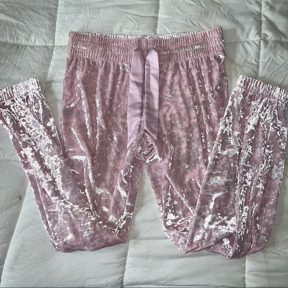 PINK Victoria's Secret Pants - Victoria Secrets Velvet PJ Joggers